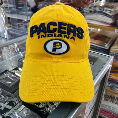 Adidas アディダス NBA インディアナ ペイサーズ Pacers  ストラップバックキャップ ゴールド