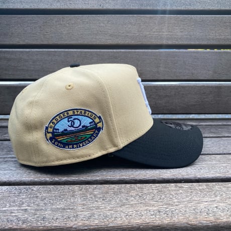 海外限定 Newera ニューエラ 9Forty A-Frame Aフレーム LA Dodgers ドジャース キャップ 50th Anniv (940-60)