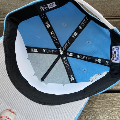 海外限定 Newera ニューエラ 9Forty Aフレーム LA Dodgers ドジャース 40th Anniv キャップ (940-323)