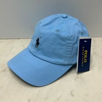 POLO RALPH LAUREN ラルフローレン Iconic Ball Cap ポニーロゴ アイコニック ダッドキャップ Vintage L.Blue (RLC8)