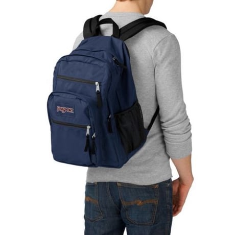 JANSPORT ジャンスポーツ 紺 ネイビー BIG STUDENT ビッグスチューデント バックパック リュック 通学 通勤 ジャンスポ 大容量34L