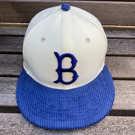 球団史上初優勝記念モデル Newera 59FIFTY ブルックリン ドジャース Dodgers (15-24)