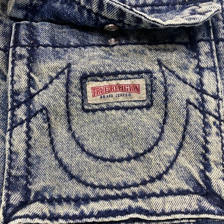 プレミアムジーンズ True Religion トゥルーレリジョン Big T Cargo Pant ビッグT カーゴデニム (JNS263)