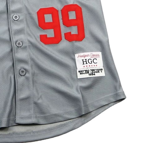 限定1点 【L】 激レア Headgear Classics ヘッドギアクラシックス MajorLeague2 メジャーリーグ2 野球 ベースボールシャツ #99 チャーリーシーン