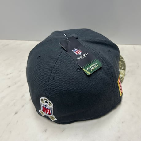 USA限定 59FIFTY Newera ニューエラ NFL ペイトリオッツ NE Patriots サルートトゥサービス (20-4)