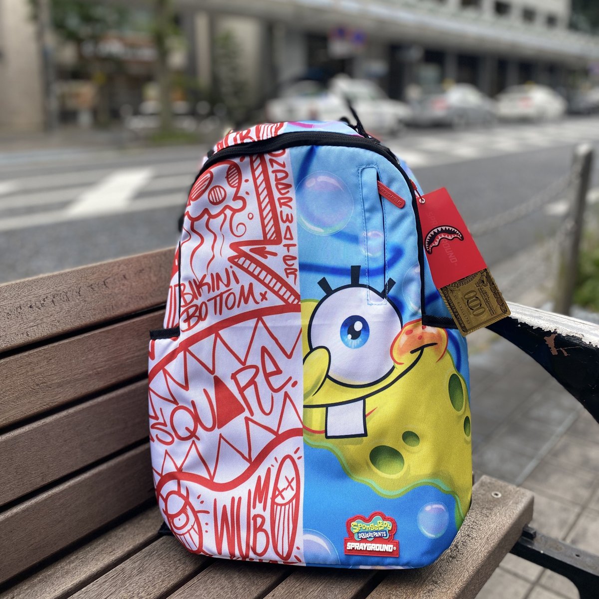 sprayground スポンジボブ リュック - バッグ