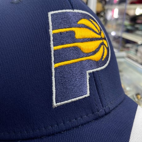 Adidas アディダス NBA インディアナ ペイサーズ Pacers  ストレッチフィット キャップ ネイビー