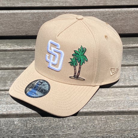 海外限定 Newera ニューエラ 9Forty A-Frame Aフレーム SD Padres サンディエゴ パドレス 25th Anniv. (940-181)