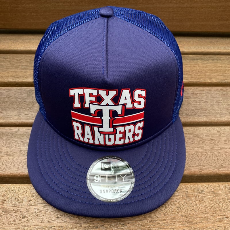 海外限定 ニューエラ LogoTrucker 9Fifty レキサス レンジャーズ Range