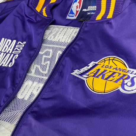 NBA JHデザイン LA レイカーズ Lakers ファイナルチャンピオン 17Time 限定 RIPSTOP 軽量ジャケット