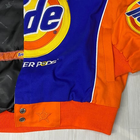 全米最強モータースポーツ NASCAR ナスカー JHデザイン TIDE レーシングジャケット R.PREEC ライアン プリース (NSCR19)