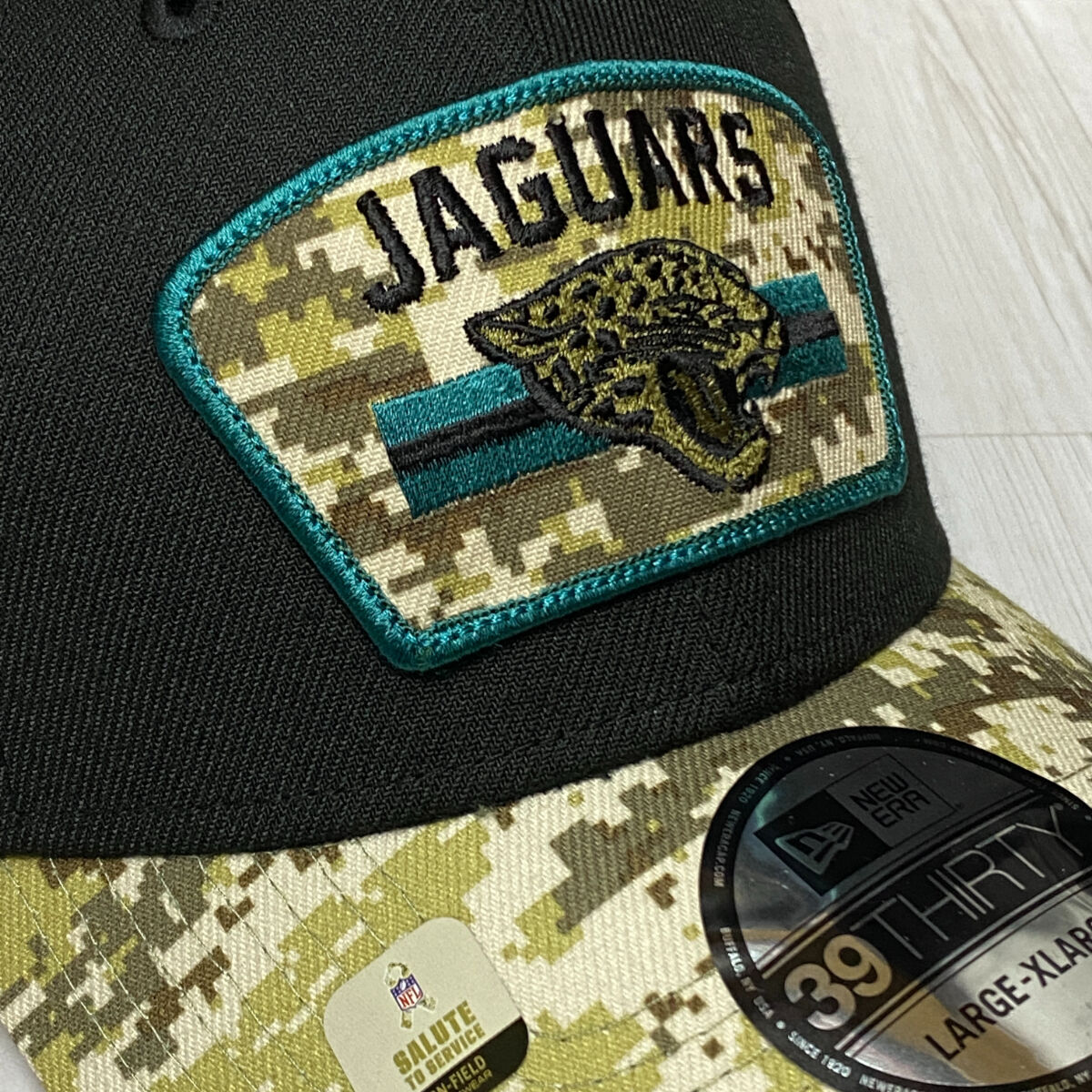 ニューエラ ジャクソンビル・ジャガーズ 39THIRTY キャップ L/XL ニューエラ キャップ 39THIRTY ジャクソンビル ジャガーズ NFL TEAM