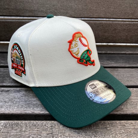 USA仕様 ニューエラ 9Forty Aフレーム NY Mets メッツ 1964-2008 シェイスタジアム Mr. Met キャップ (940-308)