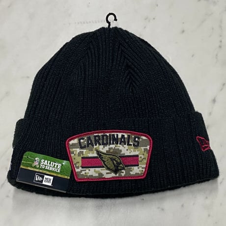 限定Salute to Service ニューエラ NEWERA ニット帽 NFL アリゾナ カージナルス Cardinals
