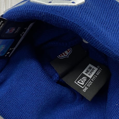 NEWERA USA ニューエラ NFL インディアナポリス コルツ Colts ニット帽 ロイヤル