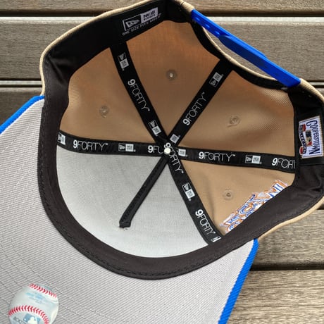 海外限定 Newera ニューエラ 9Forty A-Frame Aフレーム LA Dodgers ドジャース キャップ 75th WS (940-96)