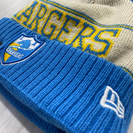 NEWERA ニューエラ NFL 公式 ニット帽 Chargers ロサンゼルス チャージャーズ Historic Pom