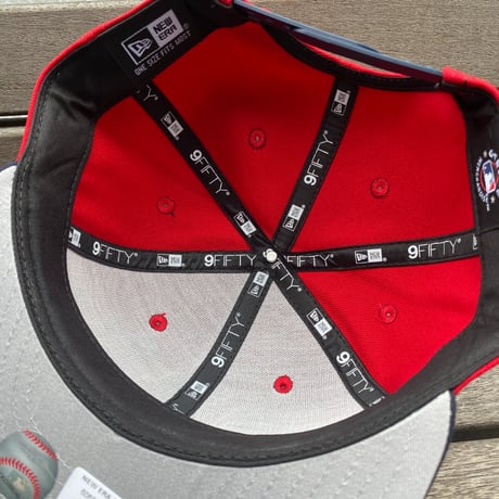 USA限定 9FIFTY ニューエラ MLB セントルイス カージナルス Cardinals スナップバックキャップ ARCHIVE 赤 (950-220)
