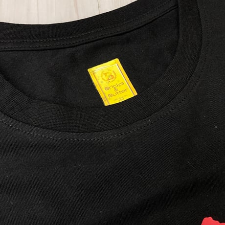 米国ブランド Bricks & Butter ブリックス＆バター 半袖 PAC グラフィック Tシャツ 黒