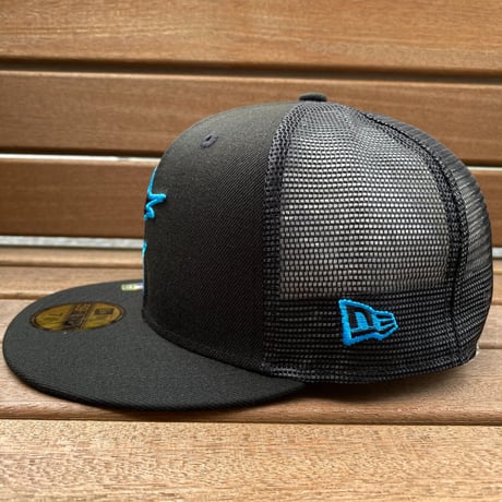 限定 NEWERA ニューエラ 59FIFTY スプリングトレーニング メッシュキャップ  Marlins マーリンズ