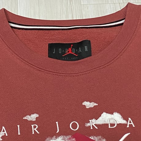 NIKE AIR JORDAN エア ジョーダン FLIGHT クルーネック スウェット (R4F-NK6)