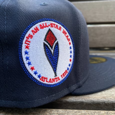 海外限定 59FIFTY ニューエラ NEWERA アトランタ ブレーブス Braves 総刺繍 StateStitch (2-6)
