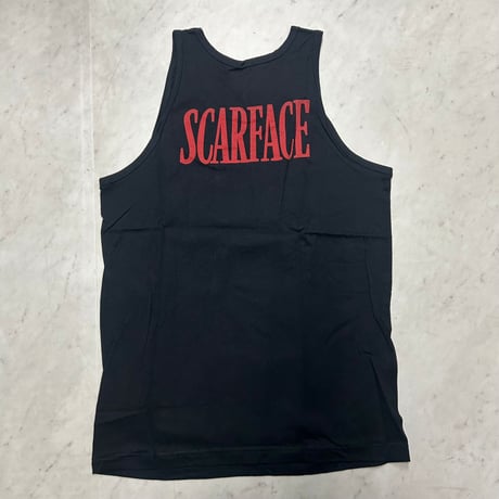 LA発 Shaka Wear アンダーグラウンド グラフィックデザイン タンクトップ Tony Montana 黒 (GTT12)