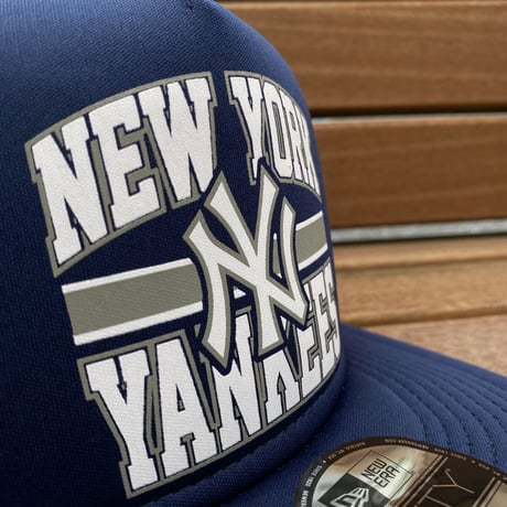 海外限定 ニューエラ LogoTrucker 9Fifty ニューヨーク ヤンキース Yankees トラッカーキャップ MLB