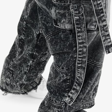ニュージャージー発 Copper Rivet コッパーリベット CARGO STRAPS JEAN ストラップ タクティカル カーゴデニム (JNS148)