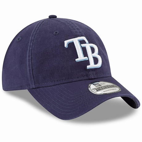 9Twenty ニューエラ NEWERA タンパベイ レイズ  MLB ストラップバックキャップ 紺