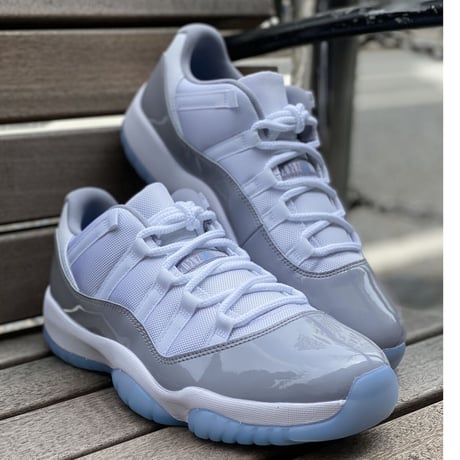 NIKE ナイキ AIR JORDAN11 RETRO LOW ジョーダン11 レトロ  COOL GREY パテントレザー(AJ102)