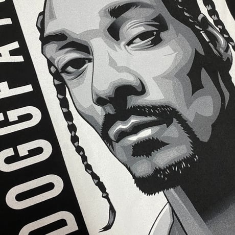 LA発 Snoop Dogg スヌープドッグ グラフィック 半袖 ヘビーウェイト Tシャツ HIPHOPレジェンド