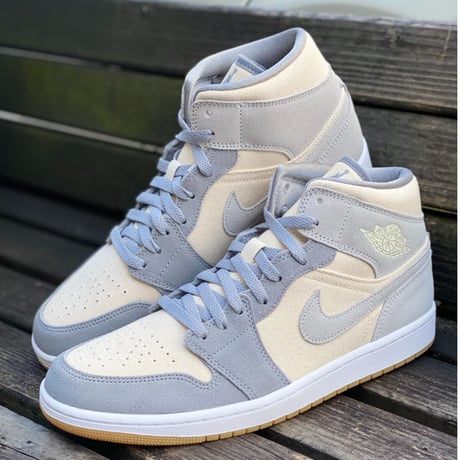 NIKE ナイキ AIR JORDAN1 MID SE ジョーダン1 ミッドカット エクリュカラー グレースウェード (AJ25)