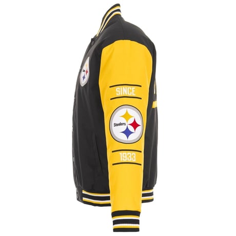 NFL公式 ピッツバーグ Steelers スティーラーズ ツイル スタジャン スタジアムジャンパー