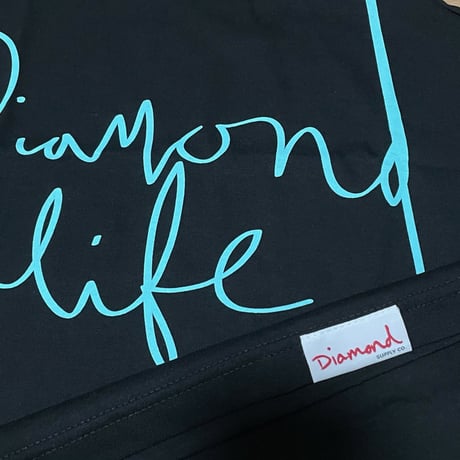 米国製 【M】 ダイヤモンドサプライ Diamond Supply Co タンクトップ 黒 Diamondlife