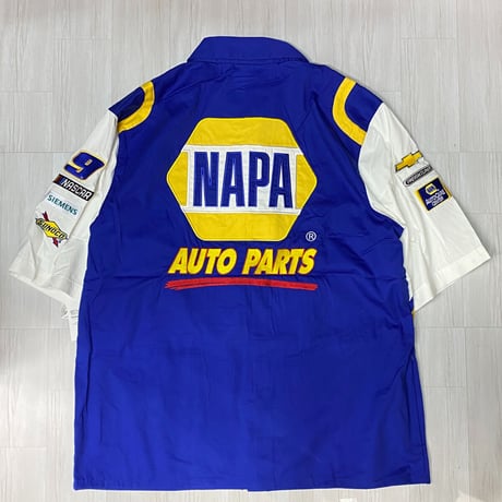 NASCAR ナスカー JHデザイン NAPA ピットクルーシャツ  チェイス エリオット