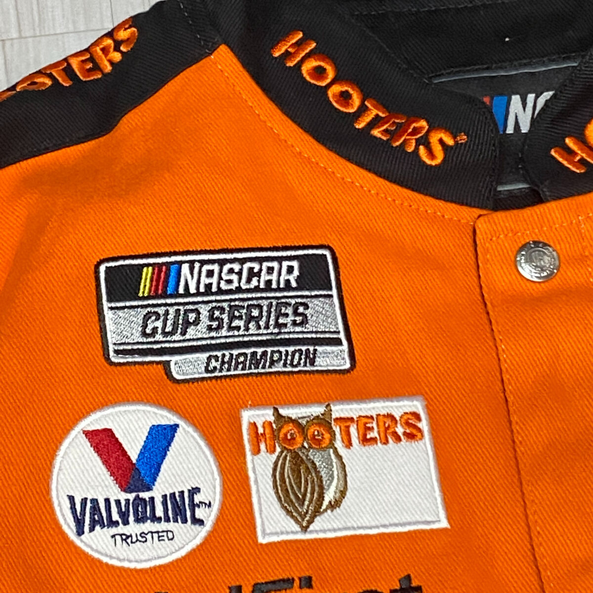 00s HOOTERS NASCAR フーターズ ナスカー レーシングジャケット NASCAR ナスカー JHデザイン Hooters フーターズ レーシング