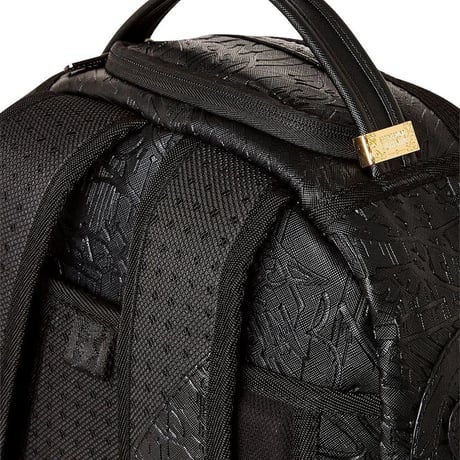 特別限定 SPRAYGROUND エンボス加工 ジェットブラック グラフィティ バックパック