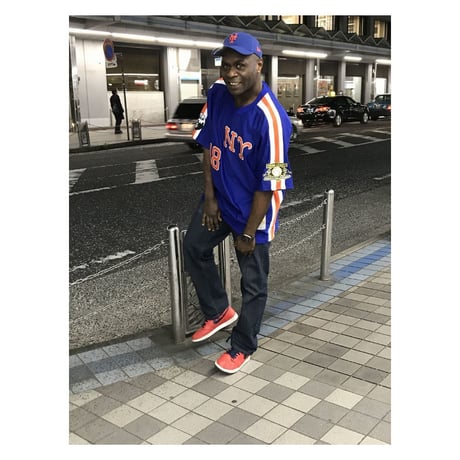 NEGRO LEAGUE 『 NY ニューヨーク リンカーン ジャイアンツ 』 公式 ベースボールシャツ Vネック No18