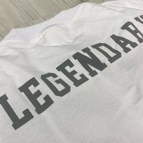 LA発 LEGENDARY アンダーグラウンド グラフィック ヘビーウェイト Tシャツ 白 MANBA (GTS75)