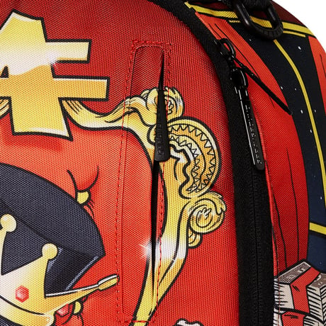 米国仕様 SPRAYGROUND モノポリー MONOPOLY 金の皇帝 GOLD EMPIRE THRONE バックパック (BKPK32)