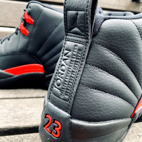 NIKE ナイキ AIR JORDAN12 RETRO エアジョーダン12 レトロ BLOODLINE ブラッドライン 黒 赤 (AJ150)