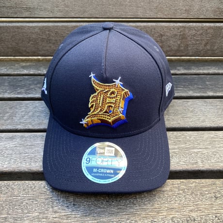 USA限定 NEWERA ニューエラ 9Forty M-Crown Aフレーム Tigers デトロイト タイガース EMBLEM スナップバックキャップ (940-255)