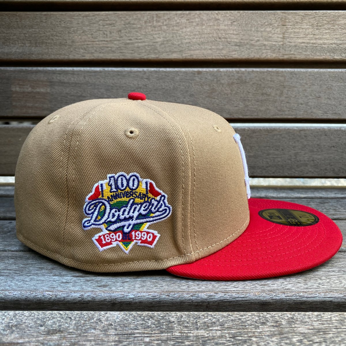 ニューエラ　MLB ドジャース　スタジャン 100周年記念ワッペン　LA USA限定 ニューエラ LA Dodgers ロサンゼルス ドジャース 100