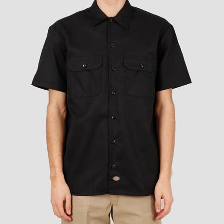 Dickies ディッキーズ USAモデル 1574 半袖 シャツ ワークシャツ ブラック(BK)