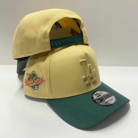 海外限定 Newera ニューエラ 9Forty Aフレーム LA Dodgers ドジャース 1988WS キャップ(940-287)