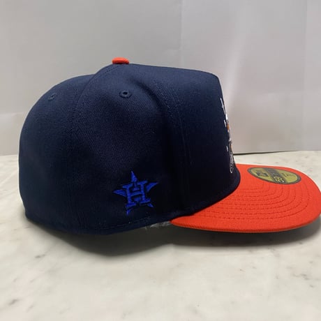 海外限定 NEWERA ニューエラ 59FIFTY Aフレーム Astros ヒューストン アストロズ Cartoon キャップ (12-13)