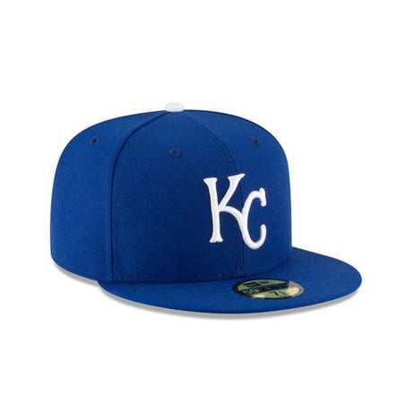 59FIFTY ニューエラ Newera カンザスシテ Royals ロイヤルズ  公式 オーセンティック game (13-1)