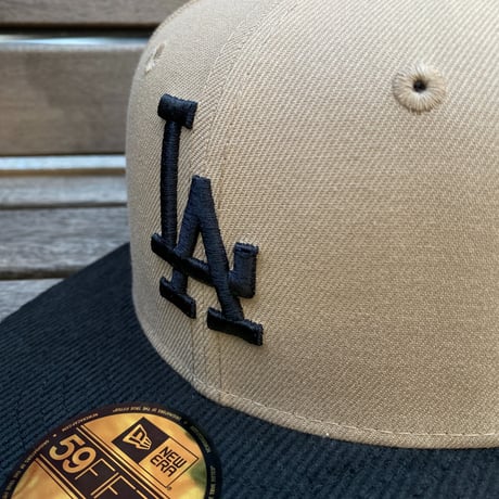 USA限定 Newera 59FIFTY ロサンゼルス ドジャース LA Dodgers カヌレ Cannelés (15-37)