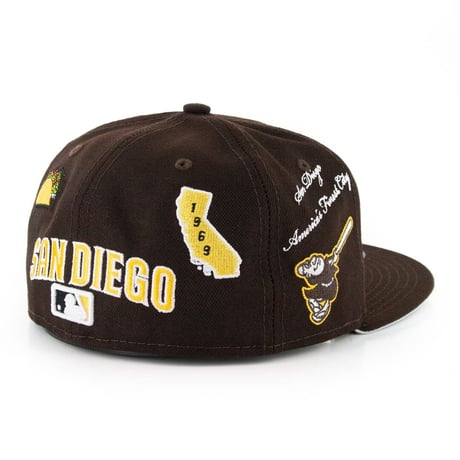 59FIFTY ニューエラ Newera 限定モデル SD サンディエゴ PADRES パドレス Area-Codeエリアコード